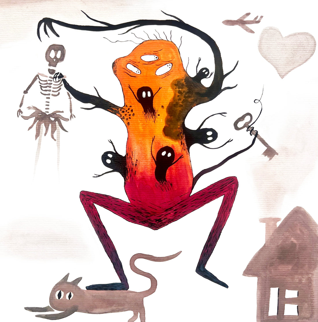 Baimė - ji lyg tylus šešėlis